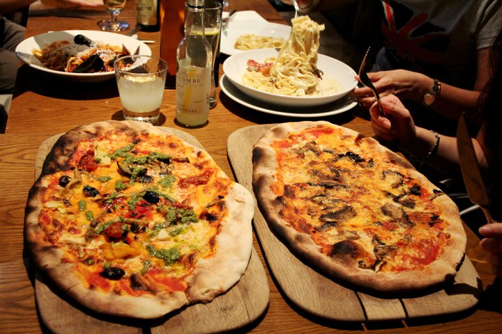 Zizzi Pizza, Рим.