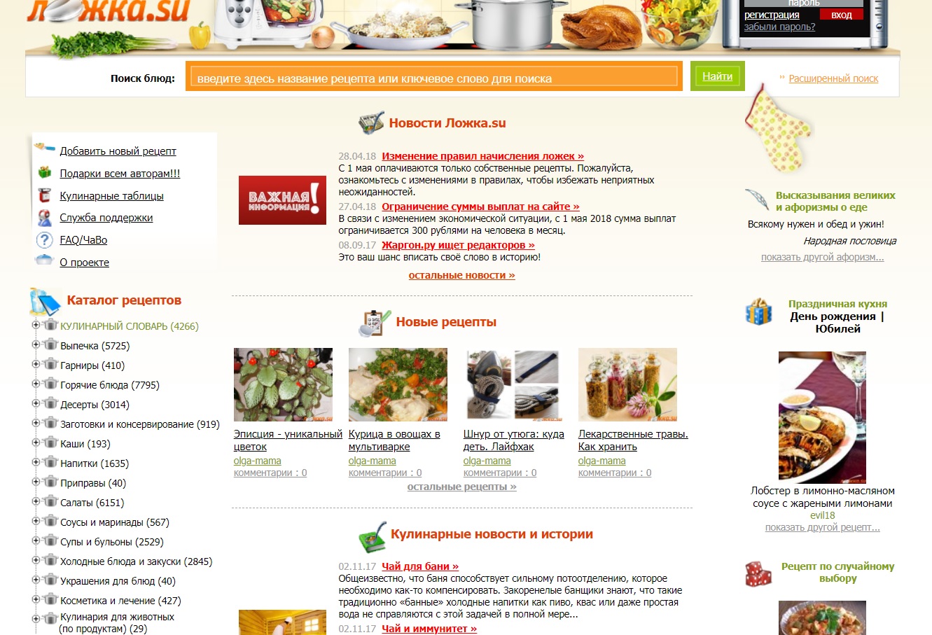 Простой Софт Кулинарные рецепты (лицензии), Бизнес (сетевая на 5 рабочих мест)