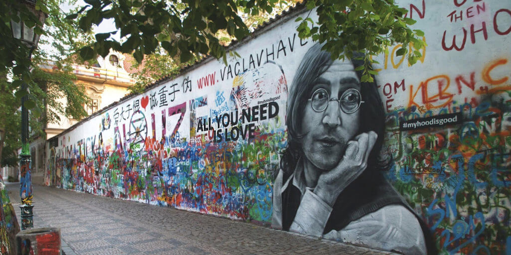 Джон Леннон, Прага