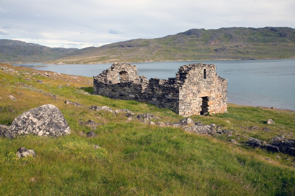 Развалины викингов
