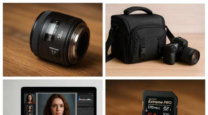 Топ 10 товаров для начинающего фотографа