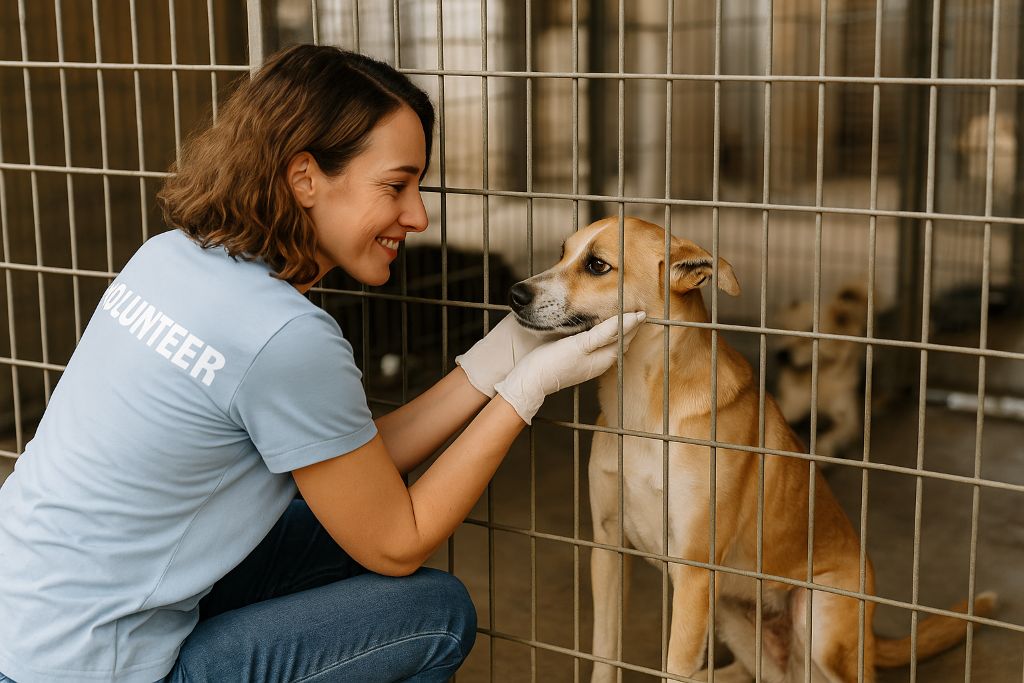 Волонтёрство в приютах