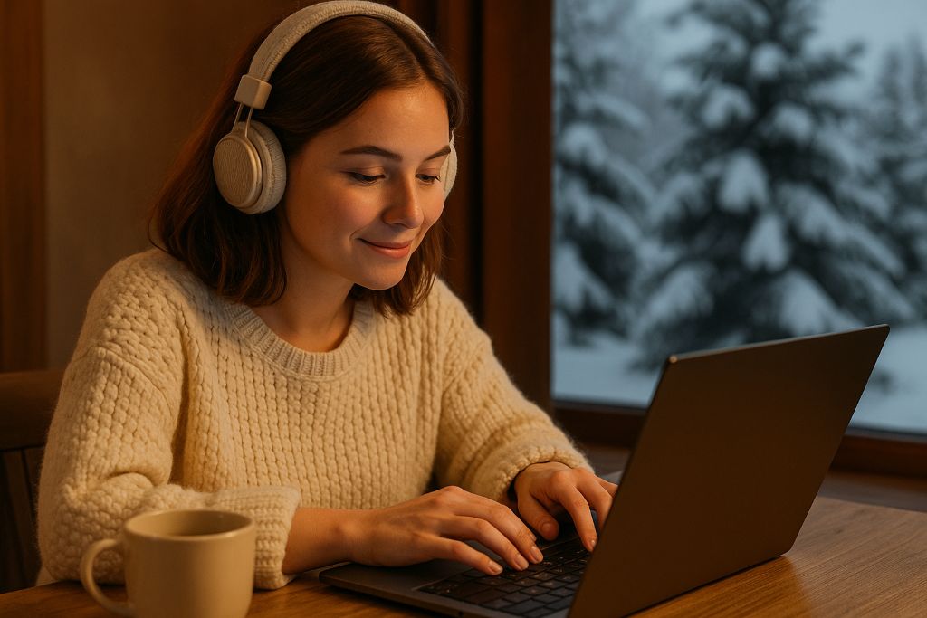 Составление зимних плейлистов