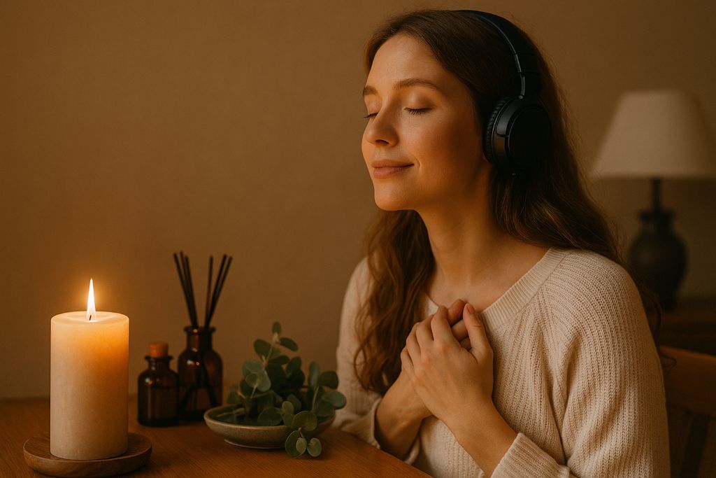 Творческие ритуалы (свечи, музыка, ароматы)