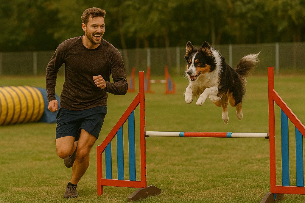 Участие в аджилити и других видах активного собачьего спорта