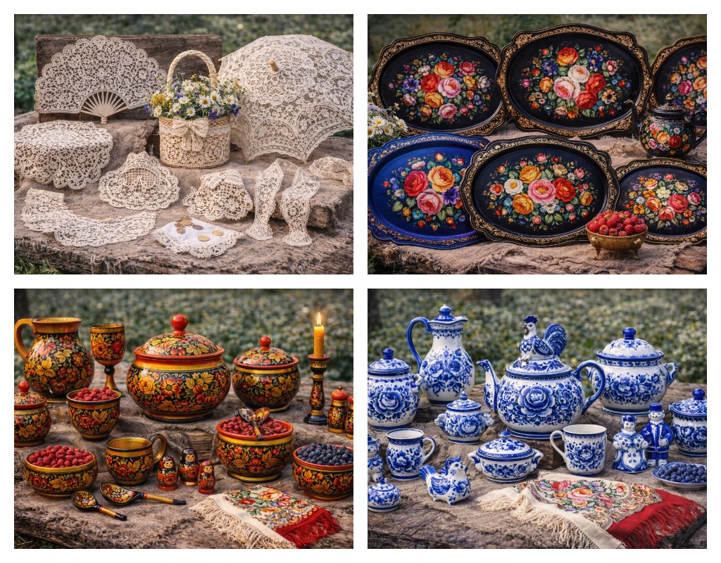 Топ 10 знаменитых русских ремёсел и их историческое происхождение