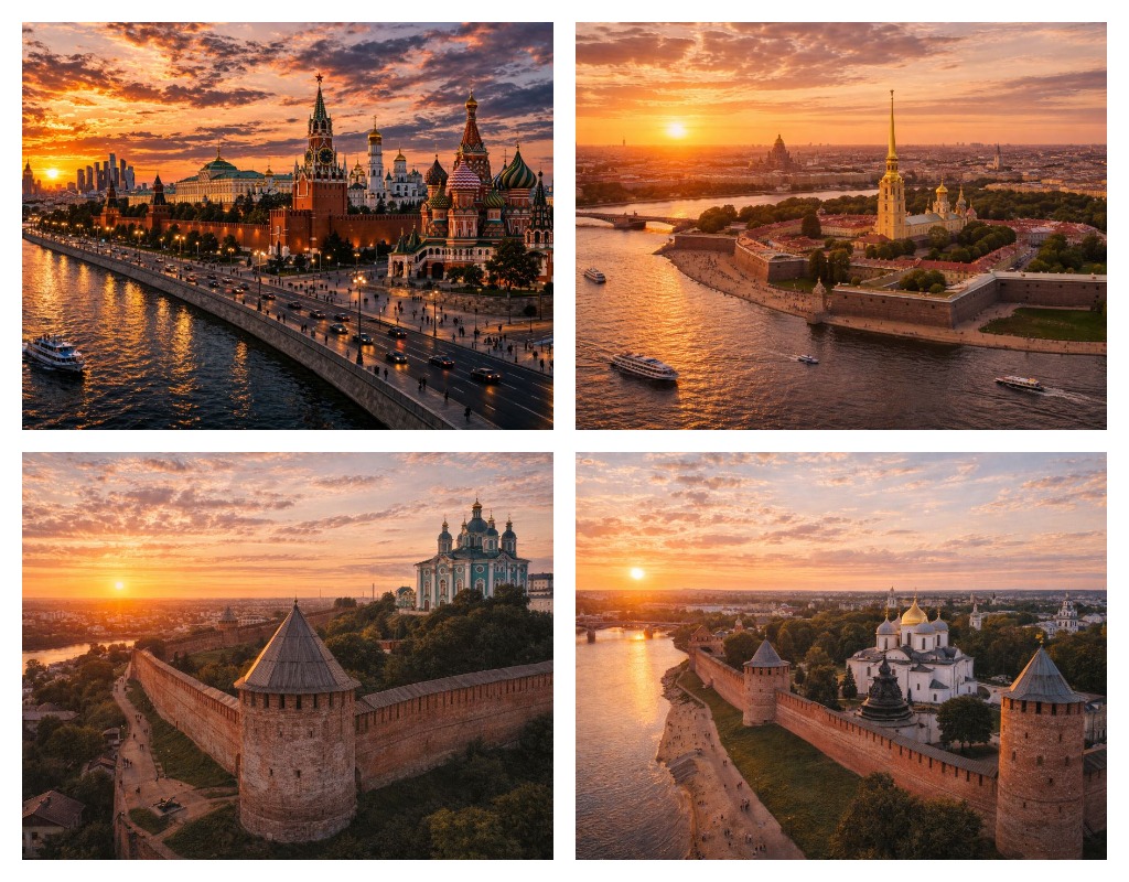 Топ 10 городов России, сыгравших ключевую роль в судьбе страны