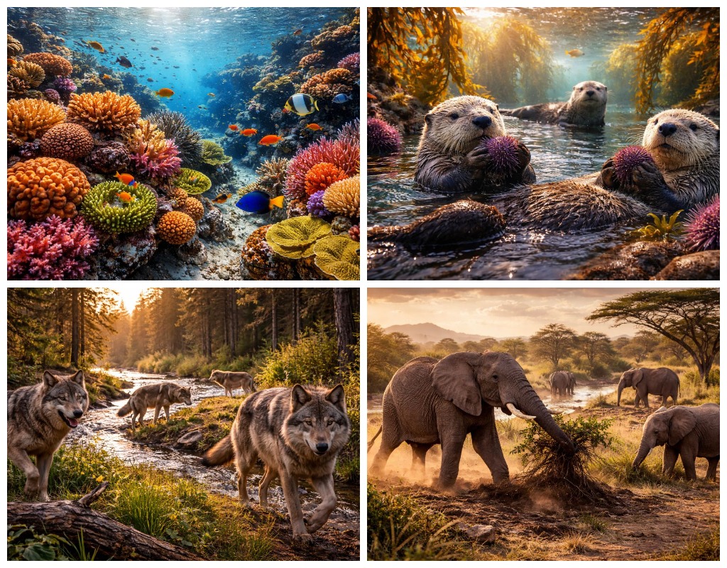 Топ 10 животных, меняющих экосистемы сильнее, чем кажется