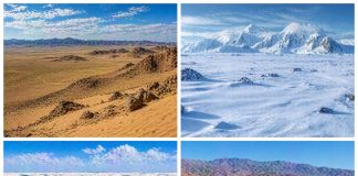Топ 10 пустынь, которые не выглядят «классическими» пустынями