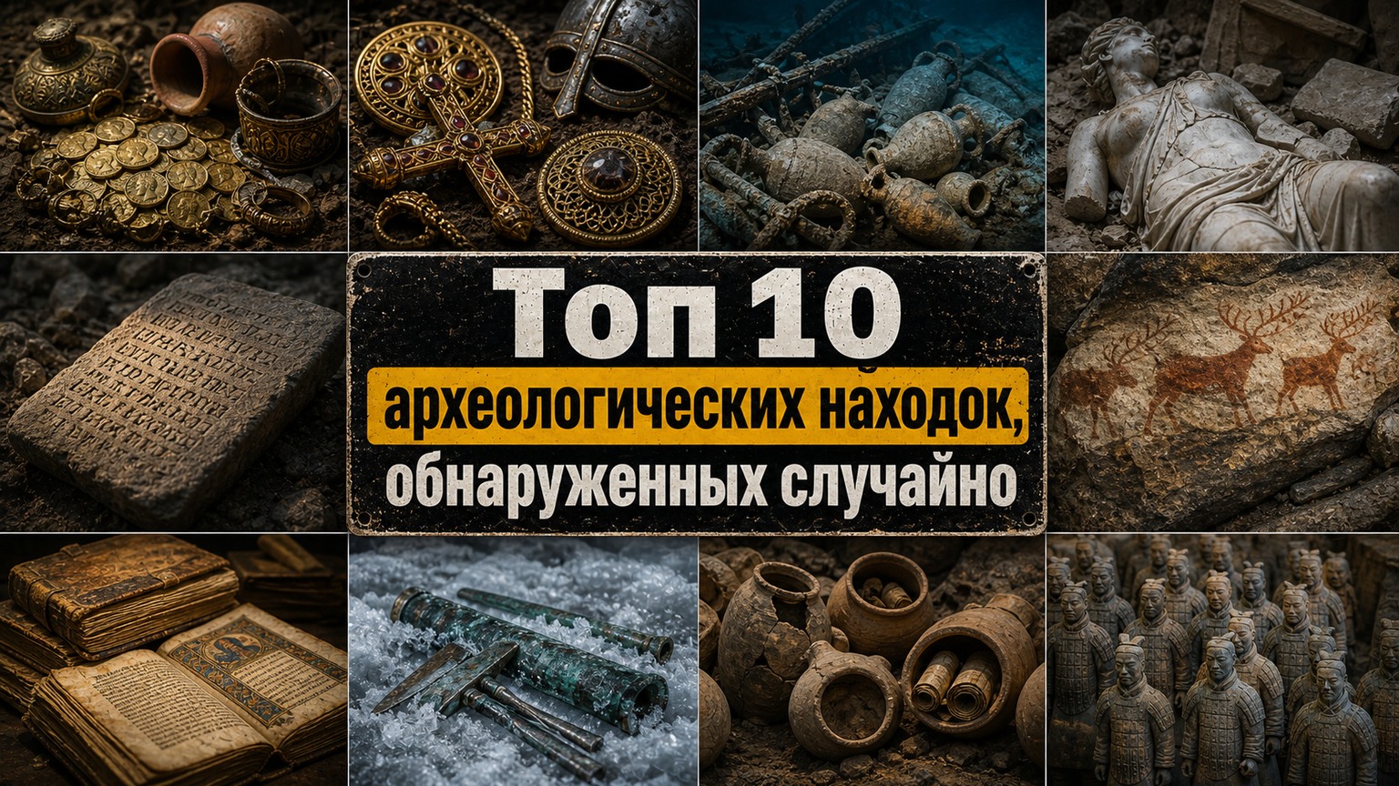Топ 10 археологических находок, обнаруженных случайно