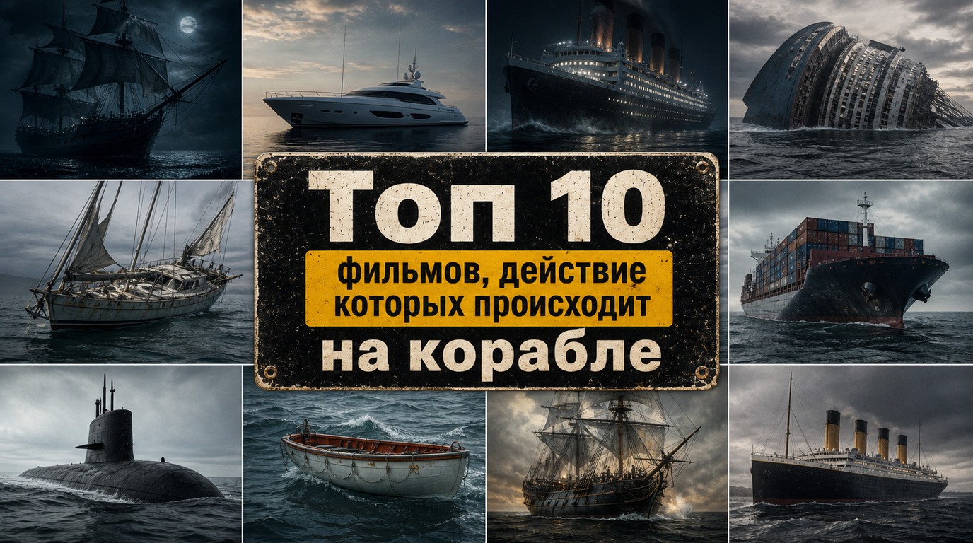Топ 10 фильмов, действие которых происходит на корабле