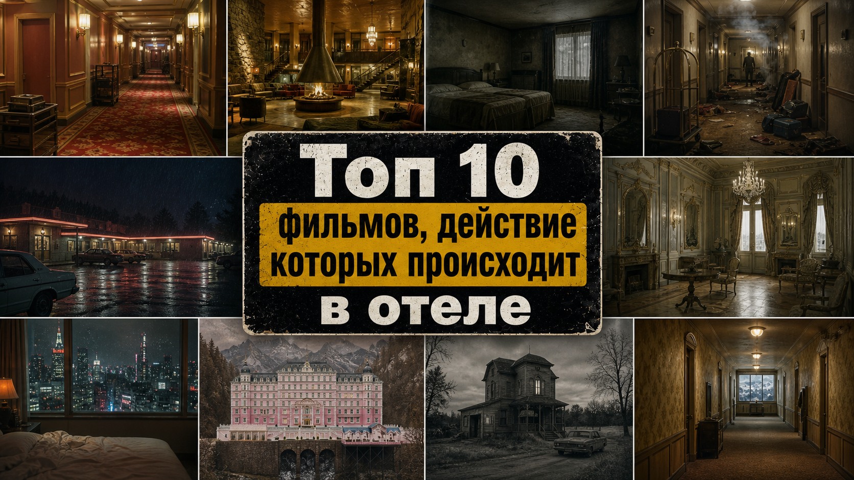 Топ 10 фильмов, действие которых происходит в отеле