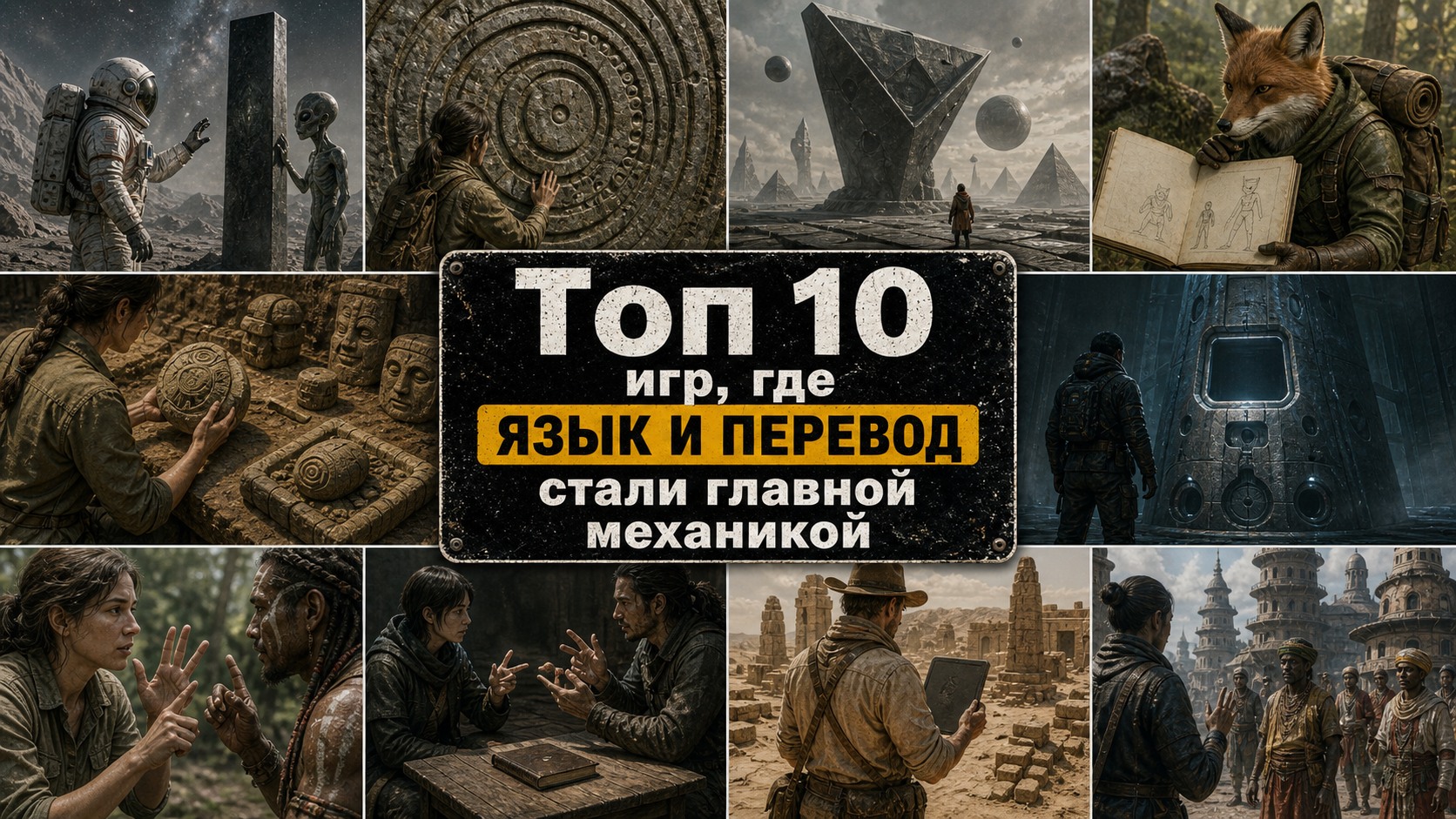 Топ 10 игр, где язык и перевод стали главной механикой