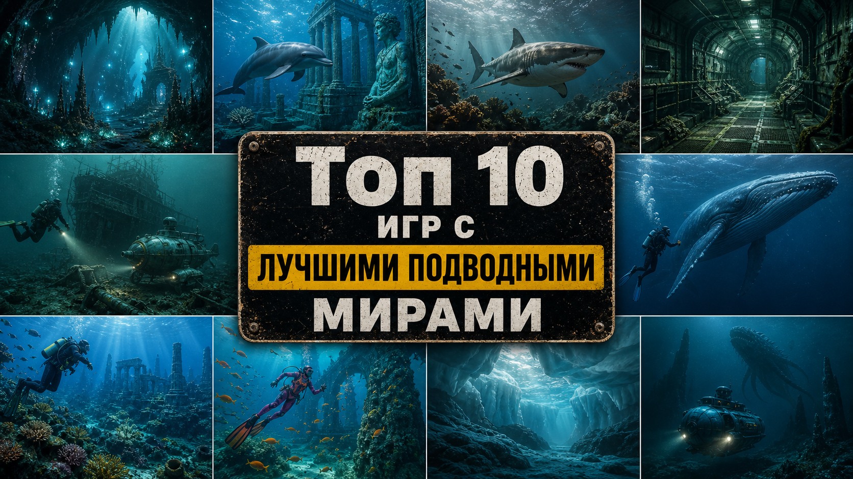 Топ 10 игр с лучшими подводными мирами