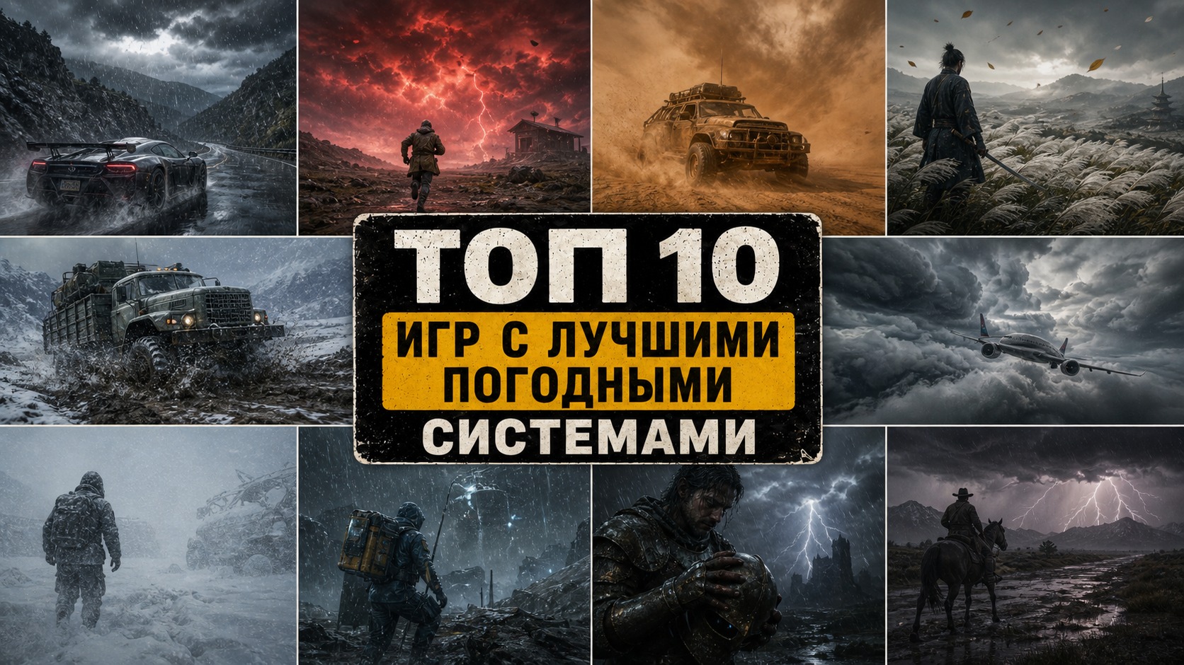 Топ 10 игр с лучшими погодными системами