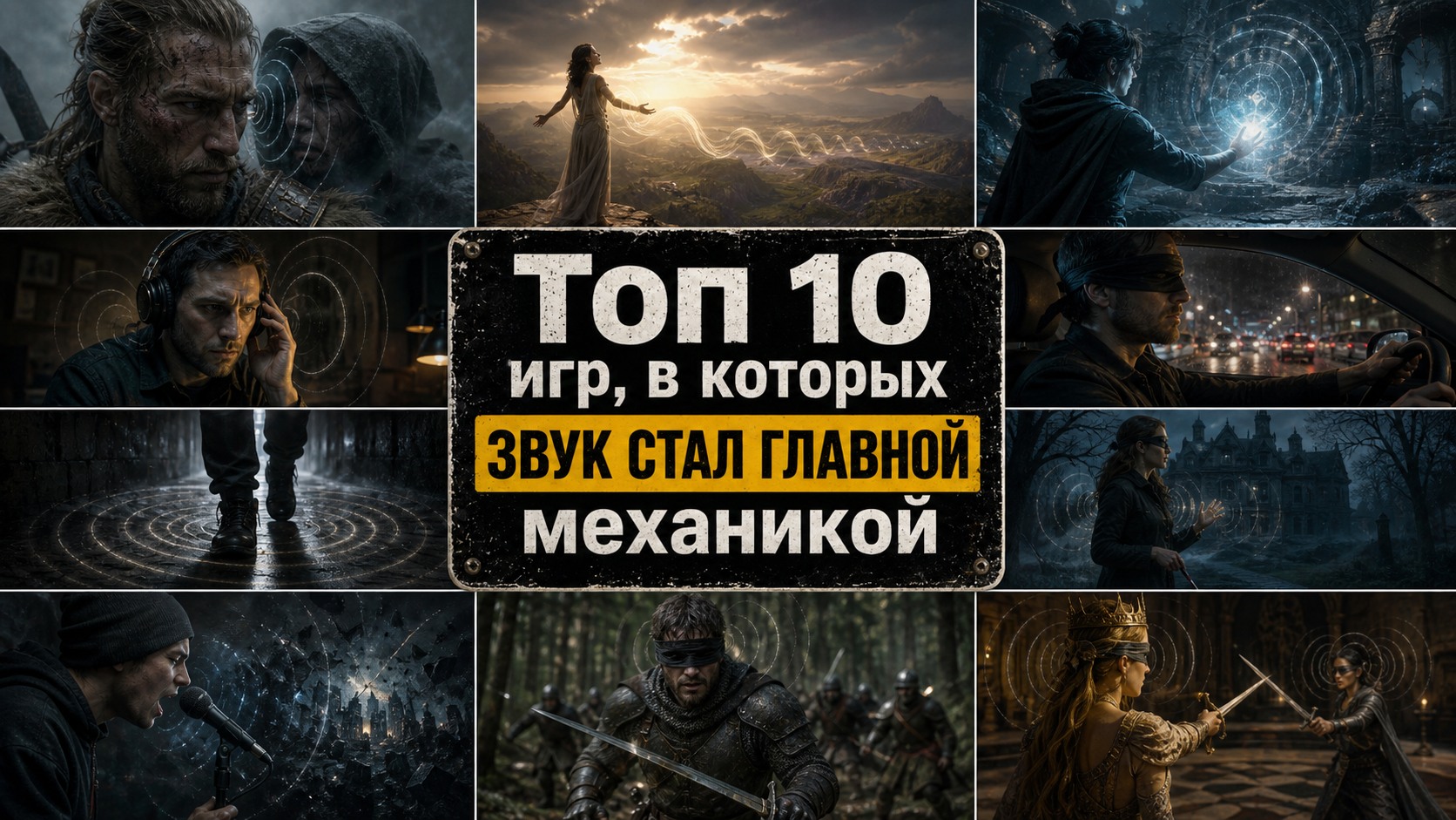 Топ 10 игр, в которых звук стал главной механикой