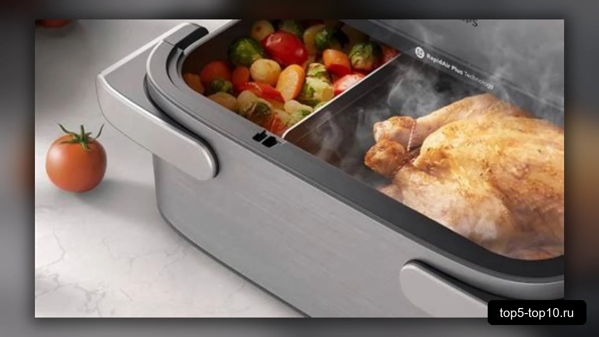 Аэрогриль Philips 5000 MegaBasket Steam