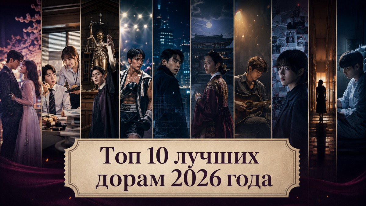 Топ 10 лучших дорам 2026 года