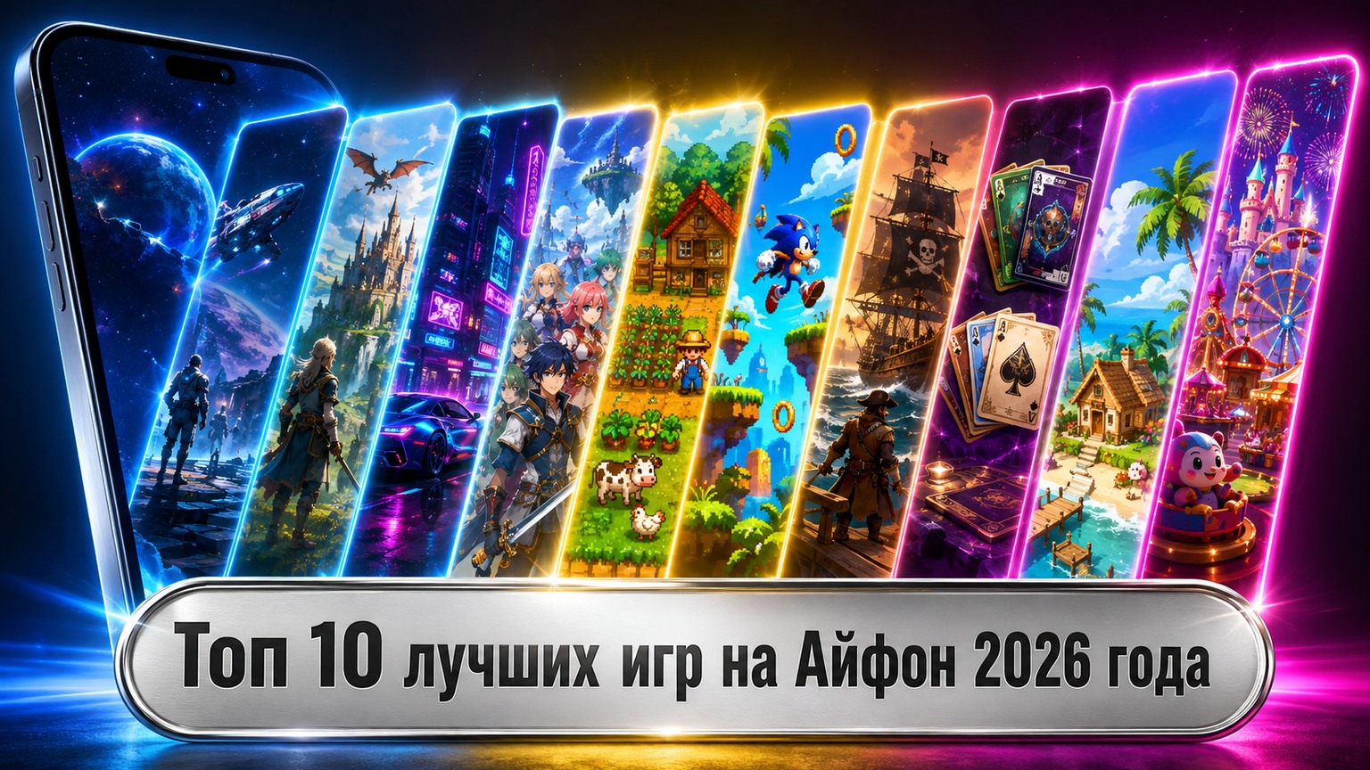 Топ 10 лучших игр на Айфон 2026 года