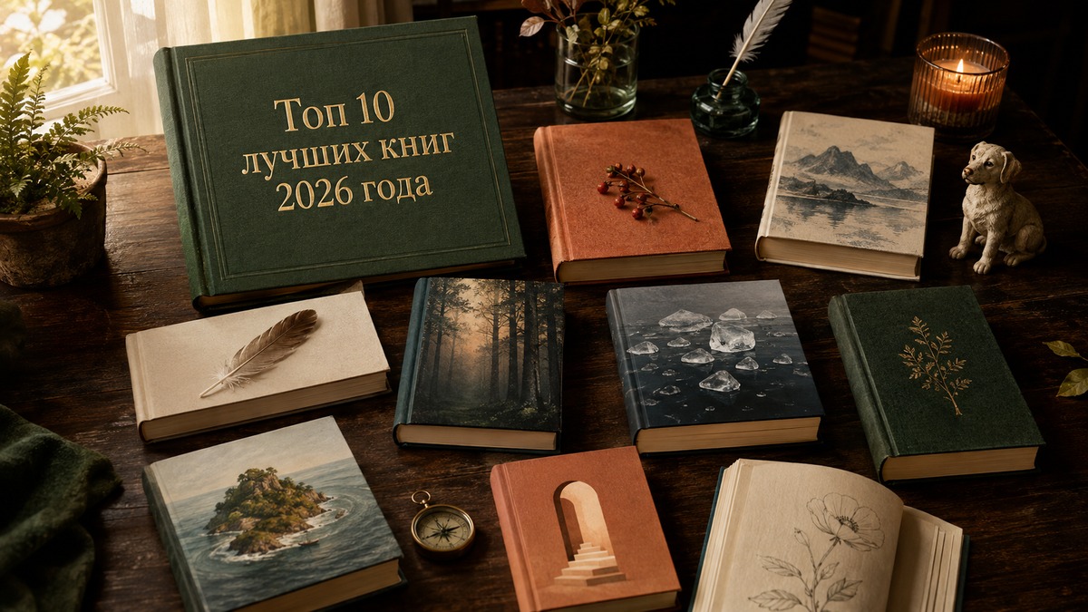 Топ 10 лучших книг 2026 года