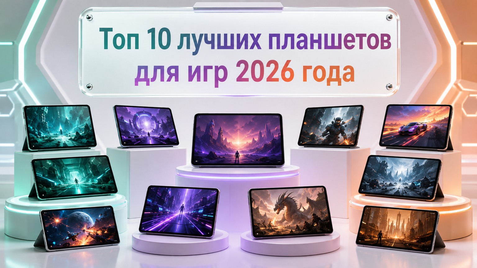 Топ 10 лучших планшетов для игр 2026 года