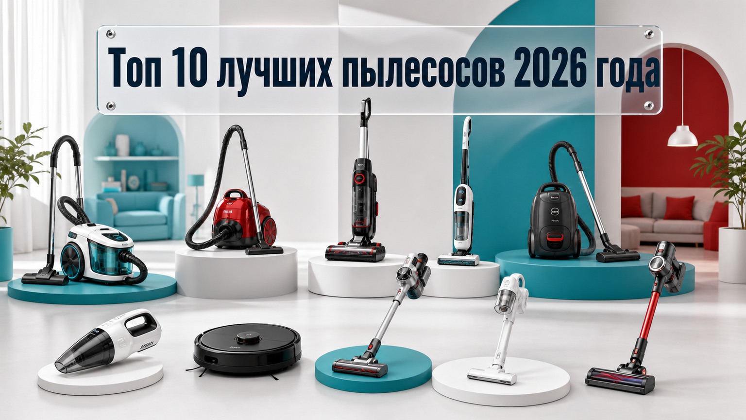 Топ 10 лучших пылесосов 2026 года