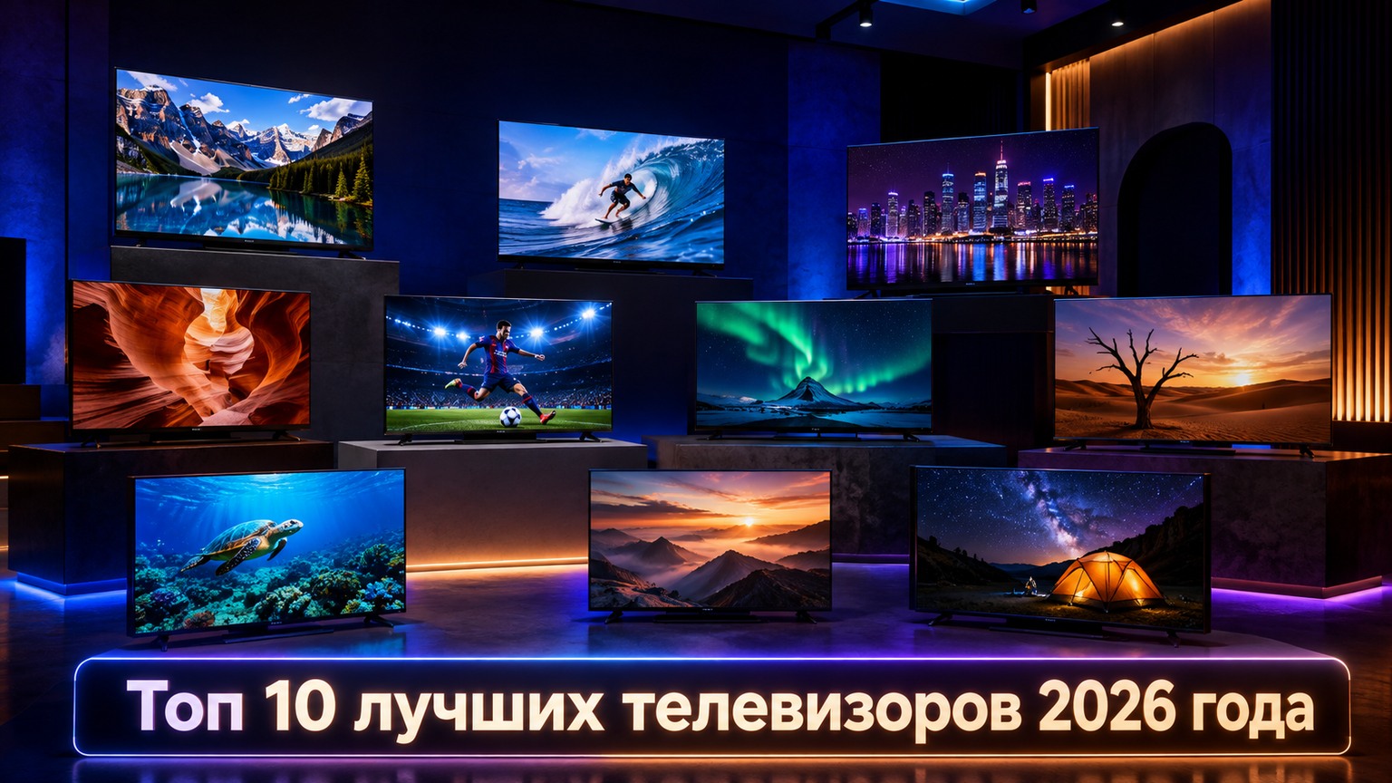 Топ 10 лучших телевизоров 2026 года