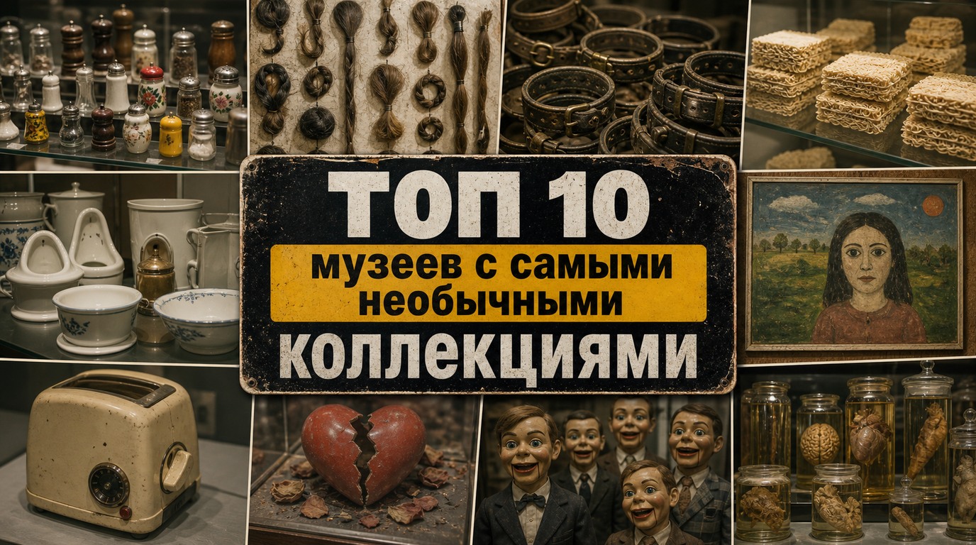 Топ 10 музеев с самыми необычными коллекциями