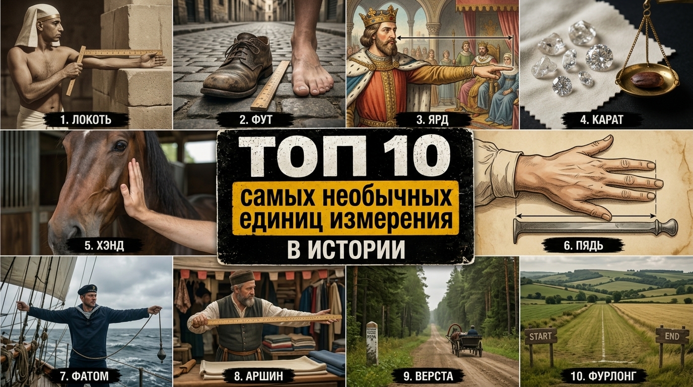 Топ 10 самых необычных единиц измерения в истории