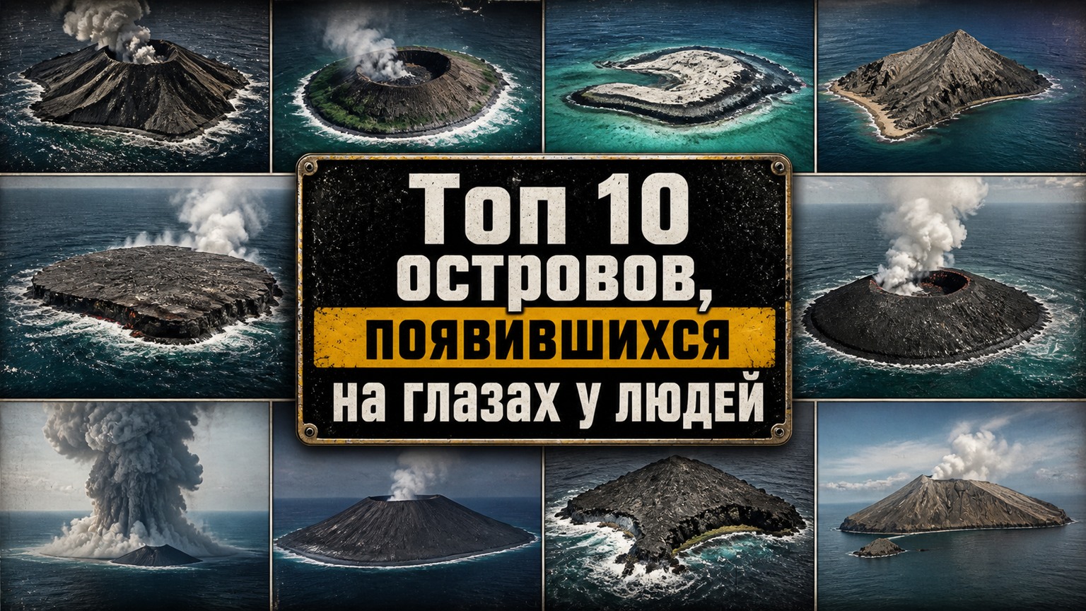 Топ 10 островов, появившихся на глазах у людей