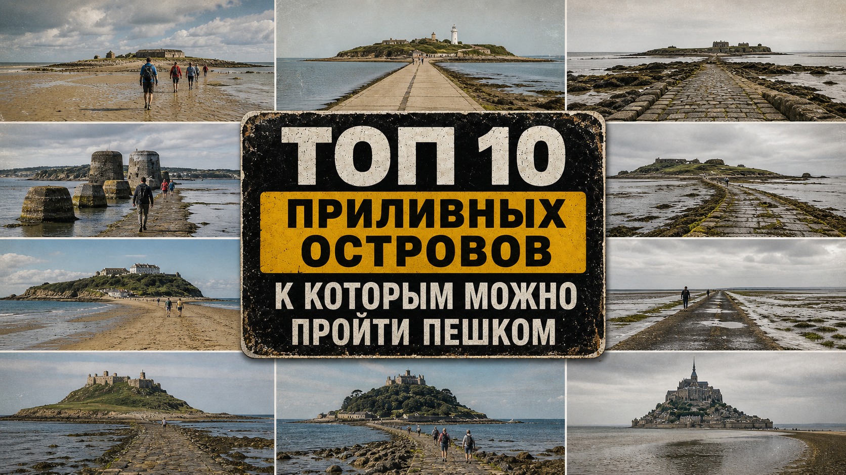 Топ 10 приливных островов, к которым можно пройти пешком