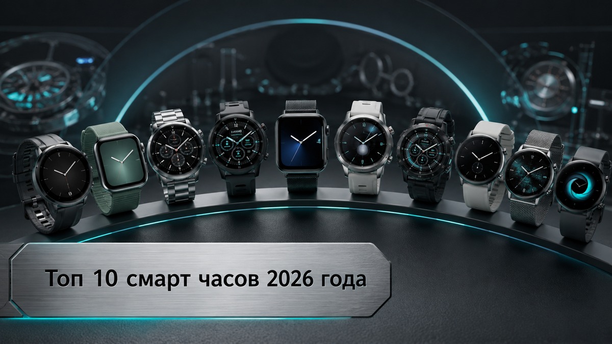 Топ 10 смарт часов 2026 года