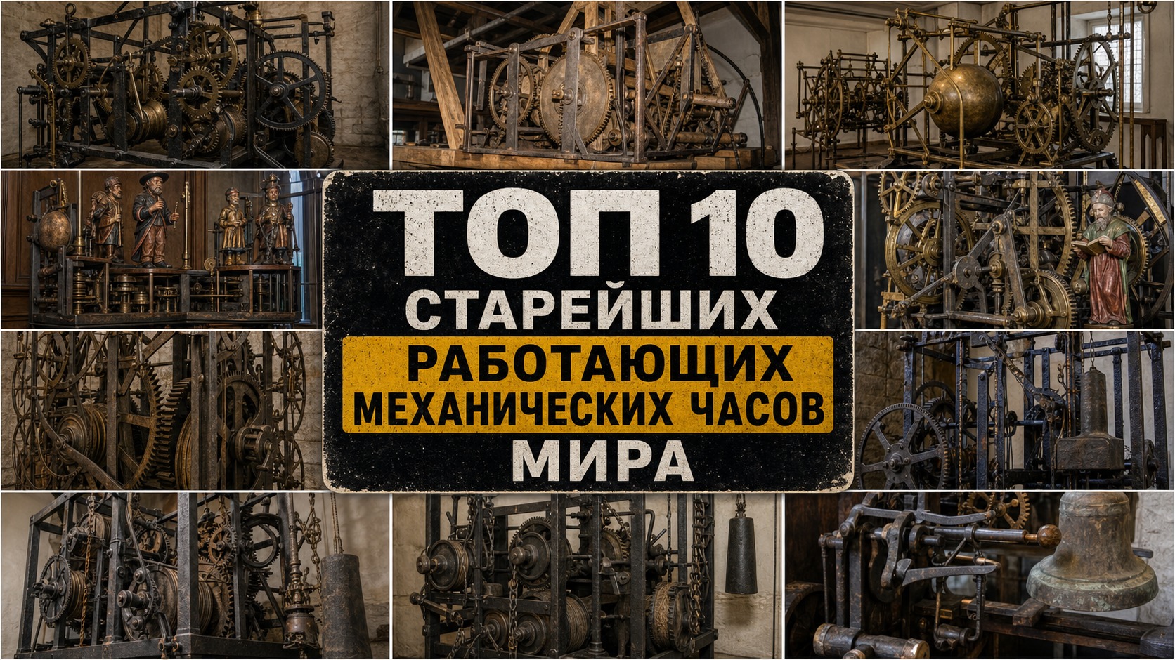 Топ 10 старейших работающих механических часов мира