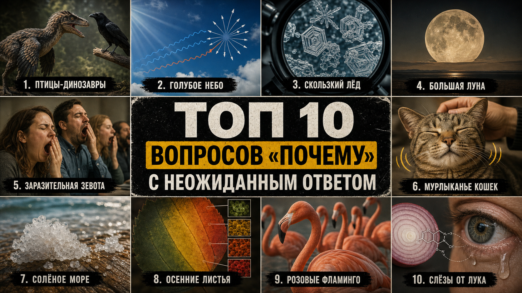 Топ 10 вопросов «почему», на которые наука дала неожиданный ответ