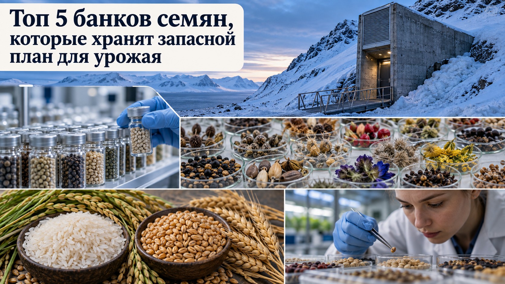 Топ 5 банков семян, которые хранят запасной план для урожая