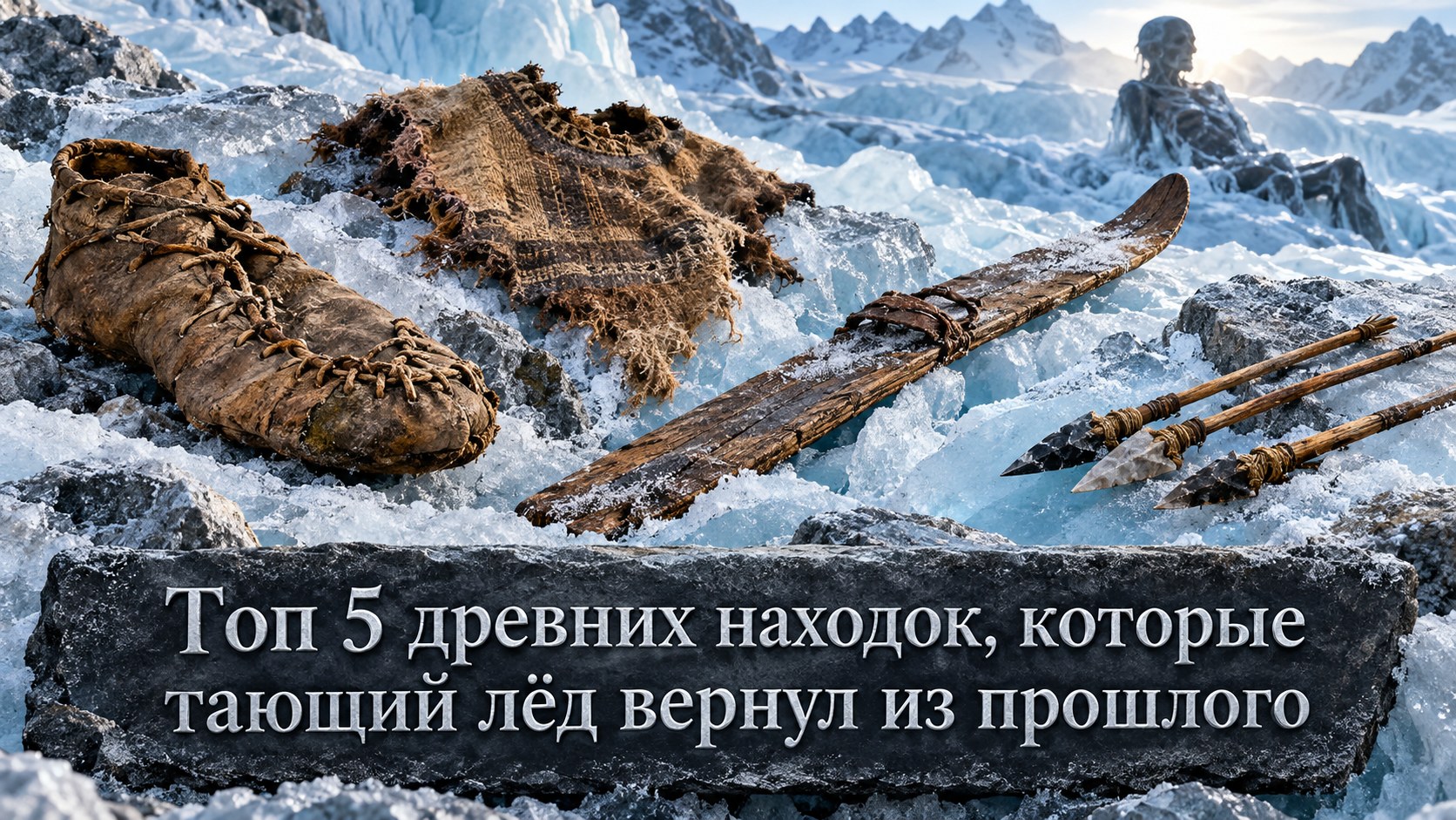 Топ 5 древних находок, которые тающий лёд вернул из прошлого