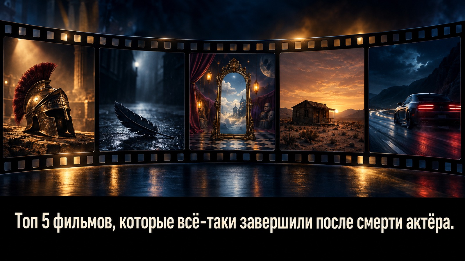Топ 5 фильмов, которые всё-таки завершили после смерти актёра
