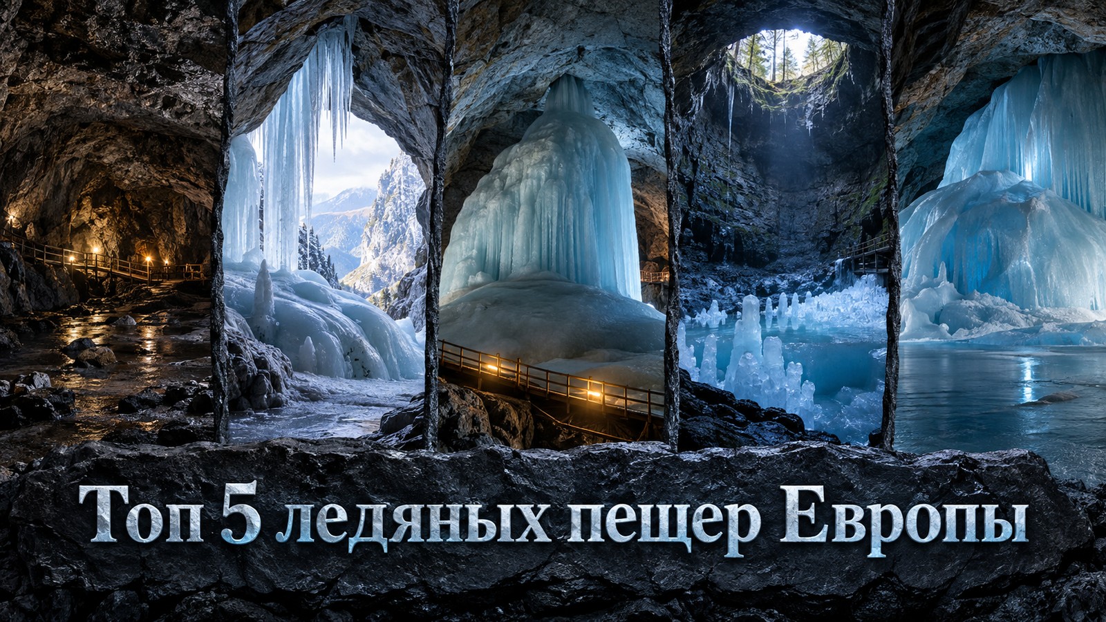 Топ 5 ледяных пещер Европы