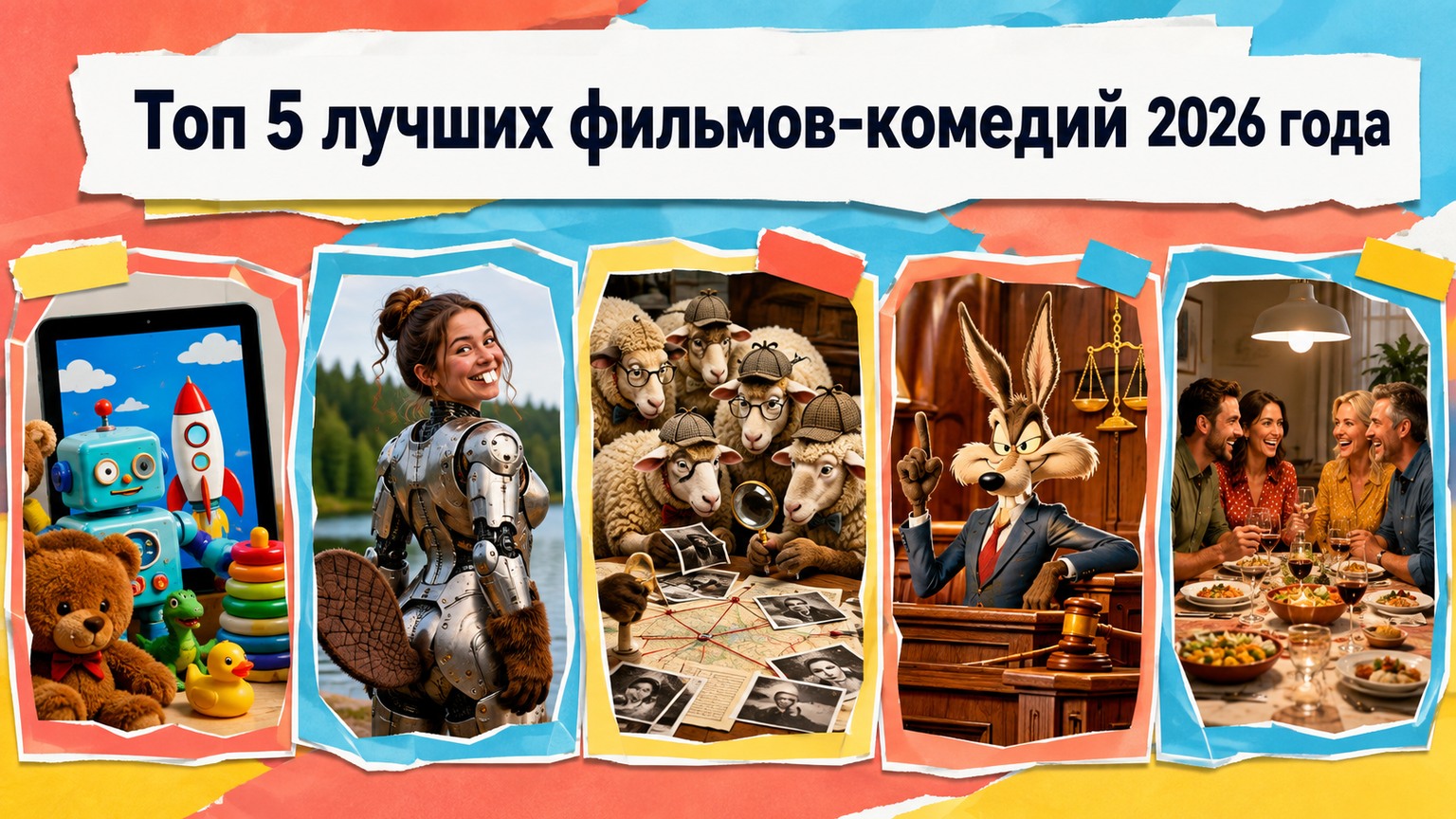 Топ 5 лучших фильмов-комедий 2026 года