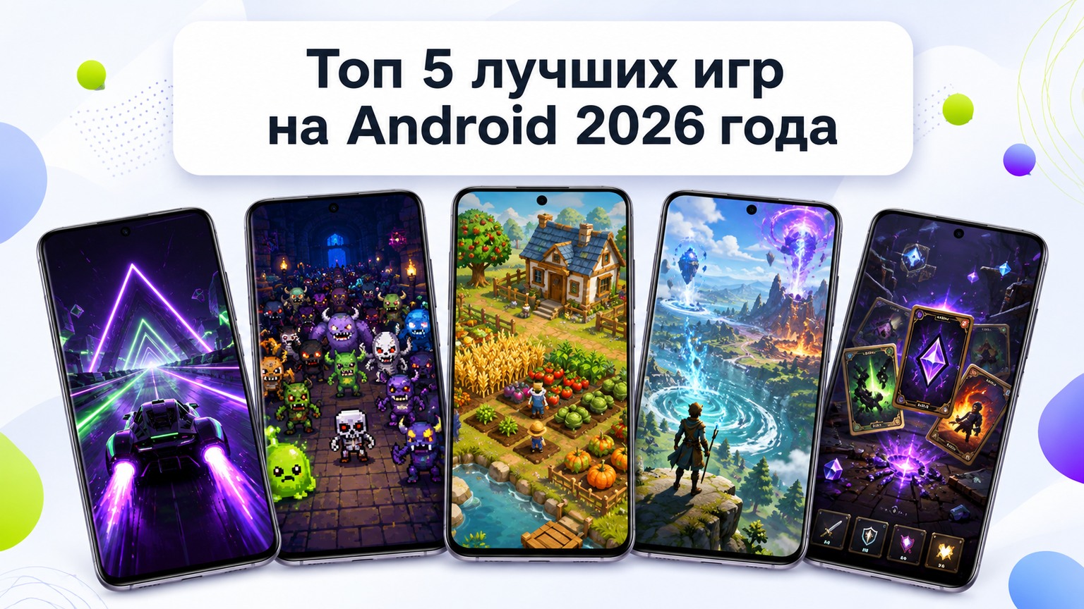 Топ 5 лучших игр на Android 2026 года