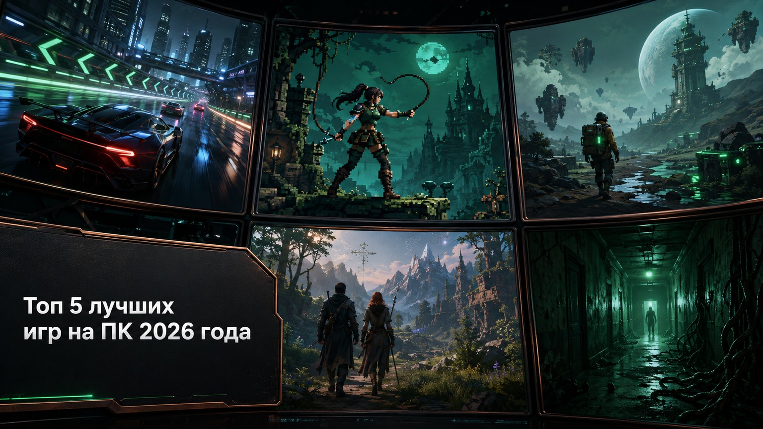 Топ 5 лучших игр на ПК 2026 года
