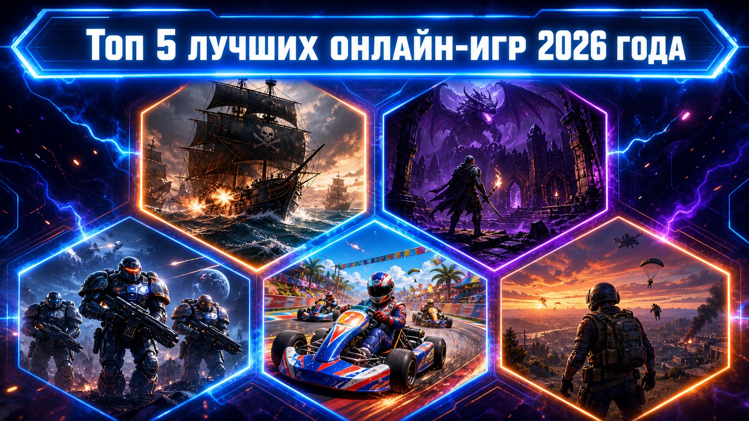 Топ 5 лучших онлайн-игр 2026 года