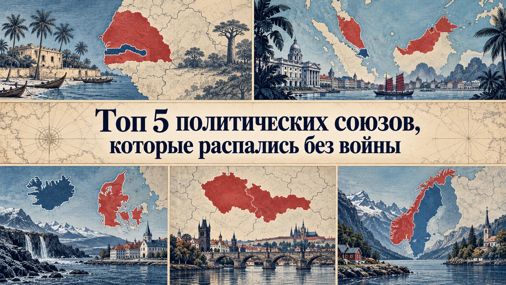 Топ 5 политических союзов, которые распались без войны