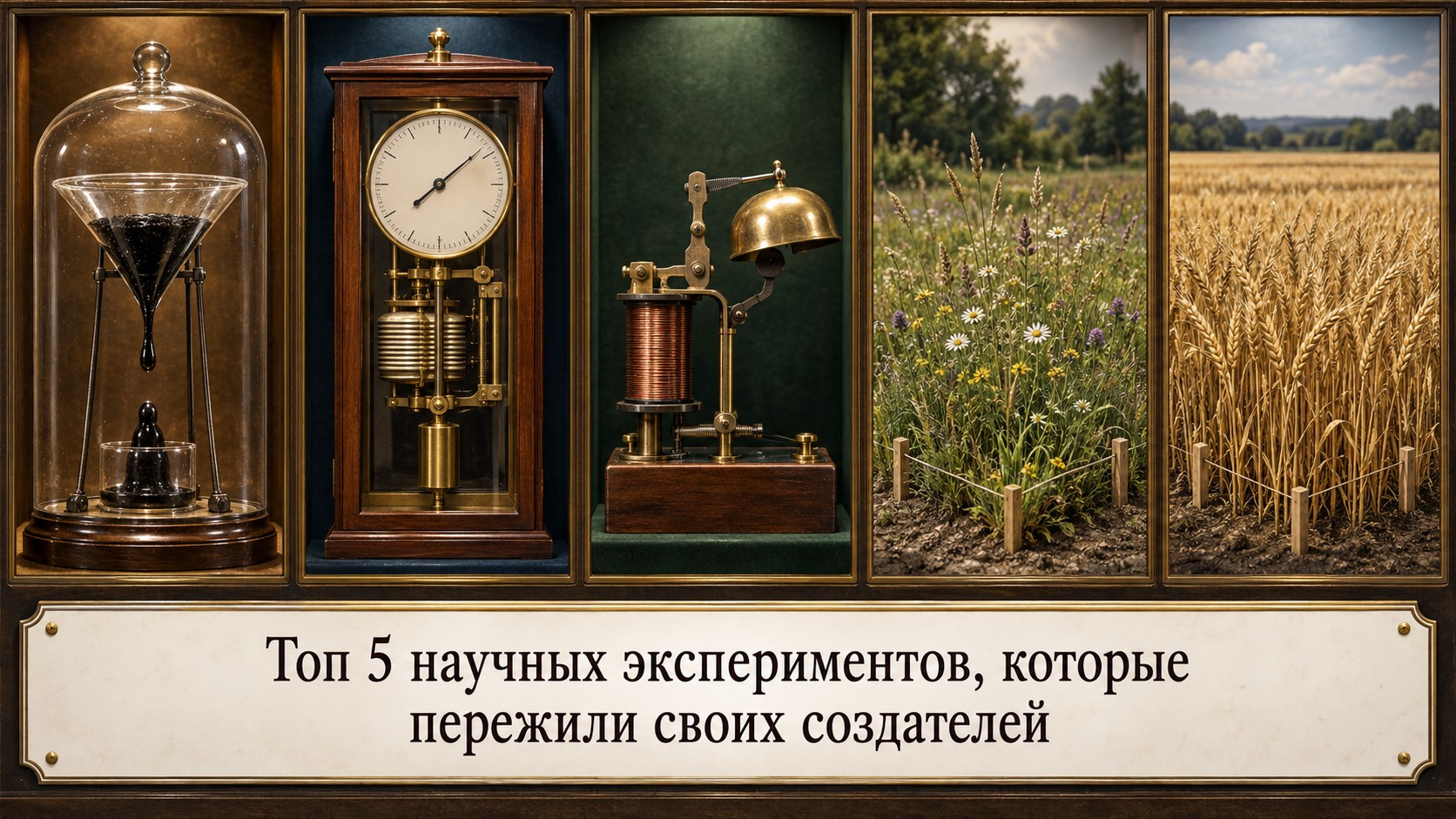 Топ 5 научных экспериментов, которые пережили своих создателей