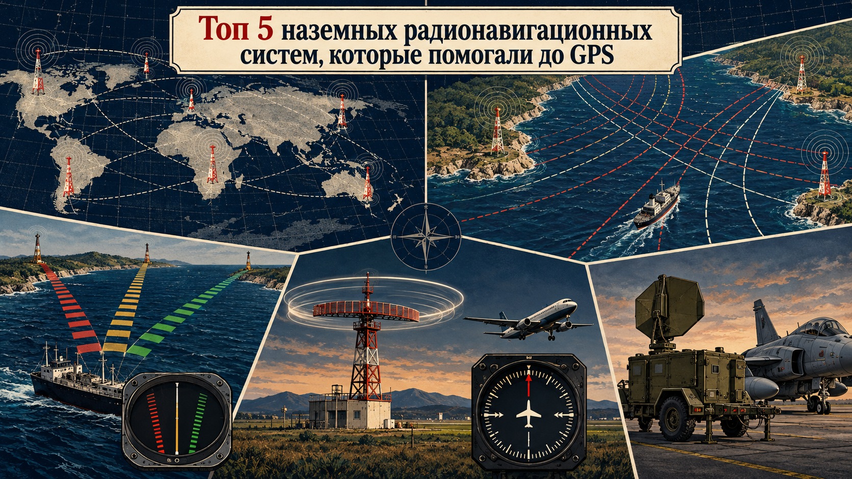 Топ 5 наземных радионавигационных систем, которые помогали до GPS