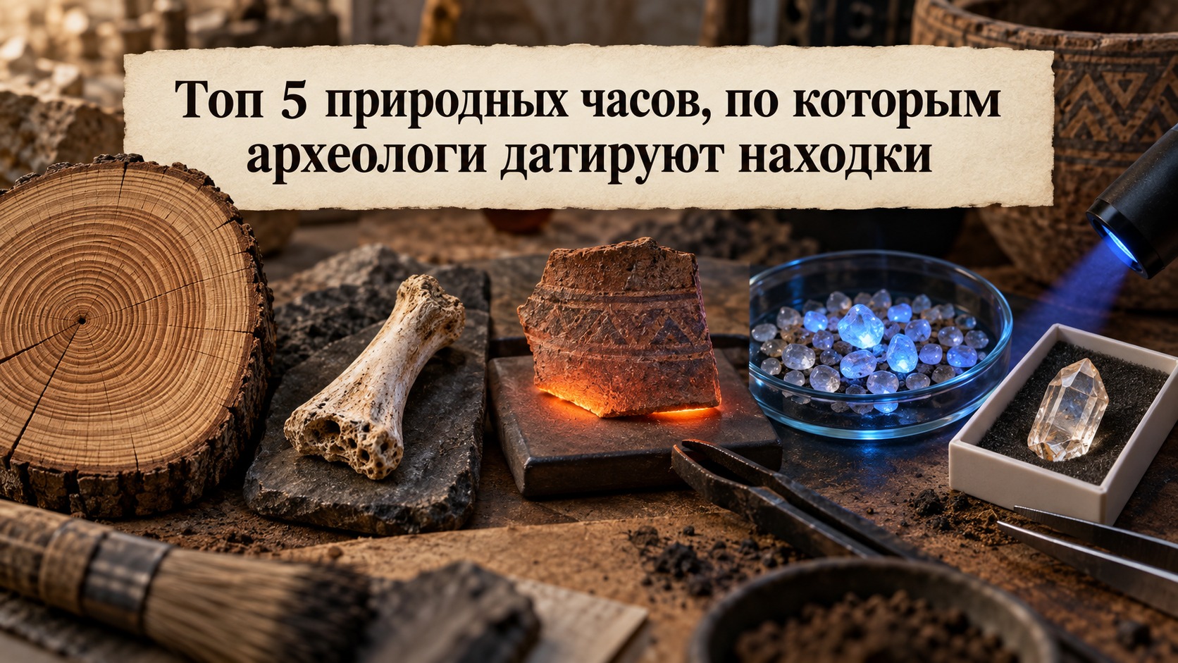 Топ 5 природных часов, по которым археологи датируют находки
