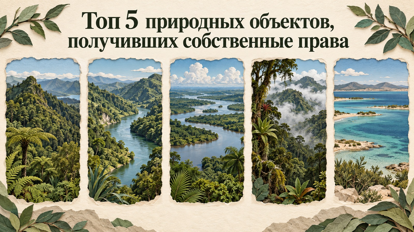 Топ 5 природных объектов, получивших собственные права