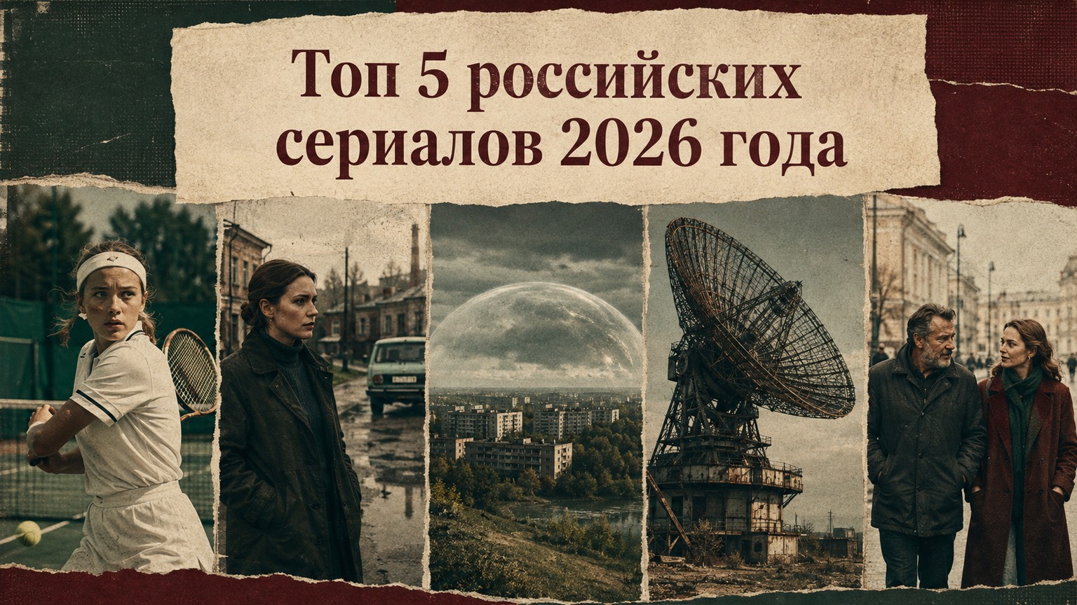Топ 5 российских сериалов 2026 года