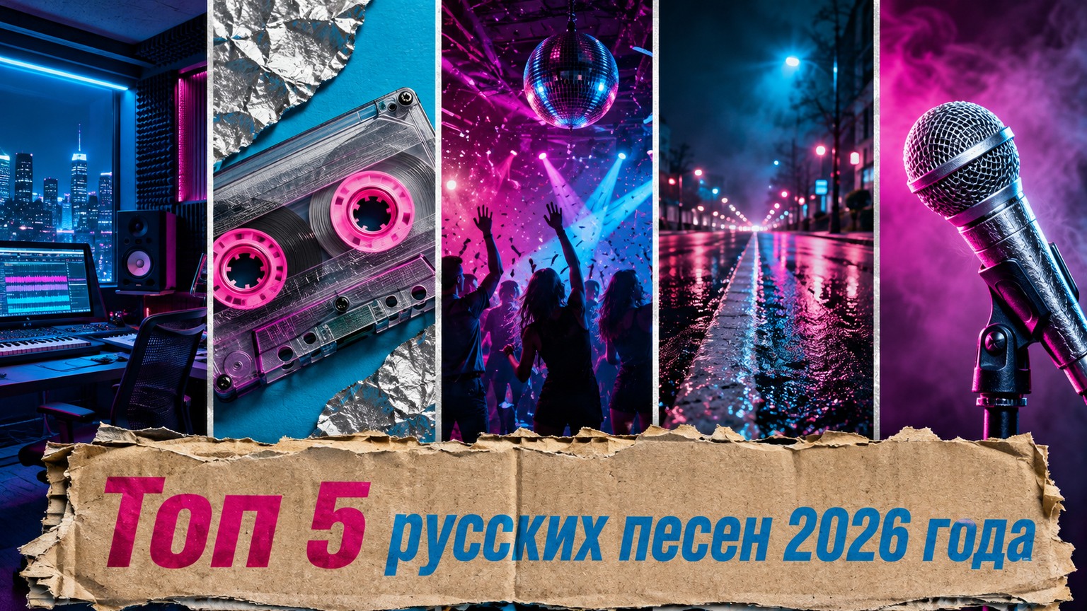 Топ 5 русских песен 2026 года