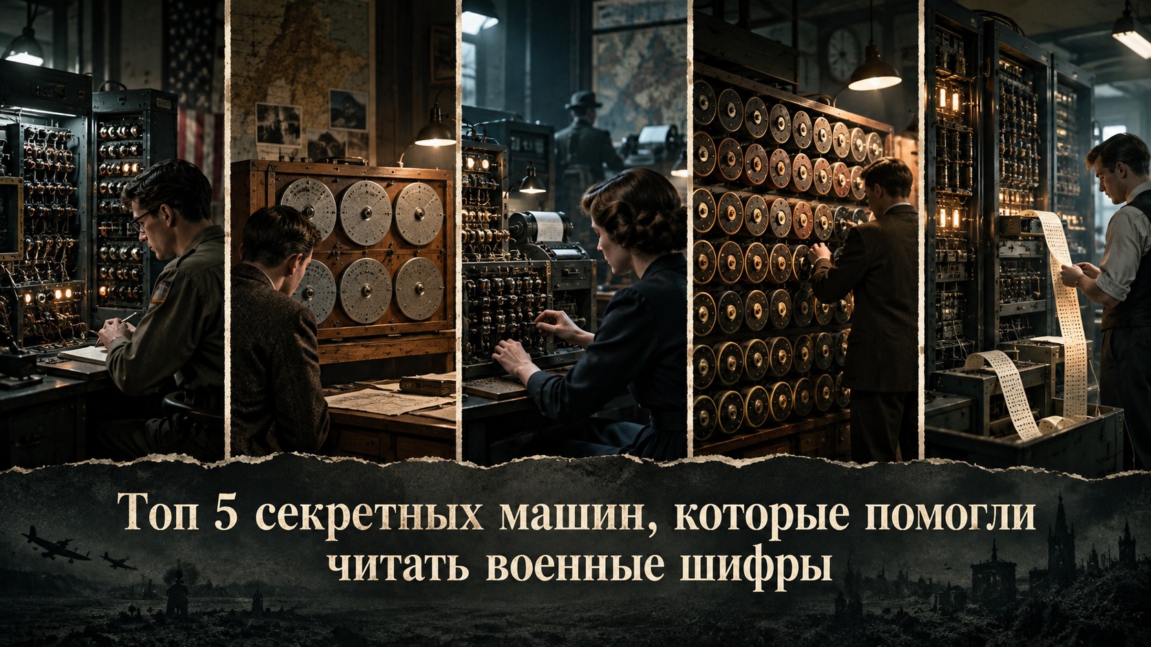 Топ 5 секретных машин, которые помогли читать военные шифры